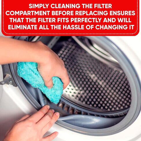 فلتر الوبر ADQ56656401 لـ LG ADQ566564 وKenmore Dry Lint Screen أرقام الأجزاء البديلة AP4457244، PS3531962، 1462822، AH3531962، EA3531962 (عبوة واحدة) in Kuwait