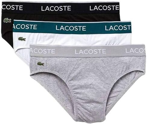 ملخصات كاجوال كلاسيكية للرجال من Lacoste مكونة من 3 قطع قطنية مطاطة in Saudi Arabia