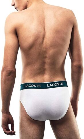 ملخصات كاجوال كلاسيكية للرجال من Lacoste مكونة من 3 قطع قطنية مطاطة in Saudi Arabia