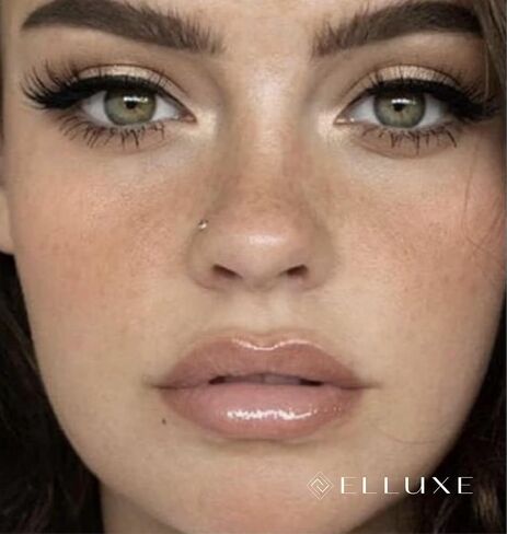 خاتم أنف ذهبي من Elluxe، مسمار أنف من الذهب عيار 14 قيراط للنساء | الحجم: 1.5 مم، 2 مم، 3 مم | مسمار من الذهب الأصفر مضاد للحساسية مع زركونيا مكعبة ومجوهرات in Saudi Arabia