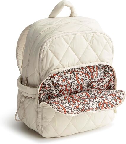 Vera Bradley Women's Nylon Large Bancroft Backpack, Potter's Clay, One Size in Saudi Arabia