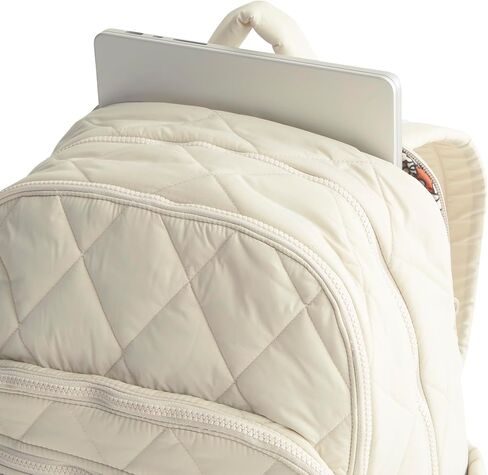 Vera Bradley Women's Nylon Large Bancroft Backpack, Potter's Clay, One Size in Saudi Arabia