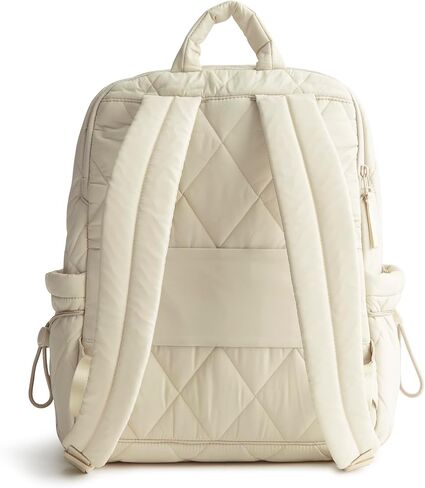 Vera Bradley Women's Nylon Large Bancroft Backpack, Potter's Clay, One Size in Saudi Arabia