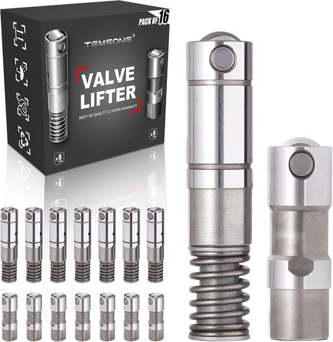 (Genuine OE Quality) 16Pcs Active Fuel Management Valve Hydraulic Roller Lifters Compatible with GMC Cadillac Chevrolet Chevy Buick Pontiac 4.3L 5.3L 6.0L 6.2L Replace 12569256 12645725 12680871 in Saudi Arabia