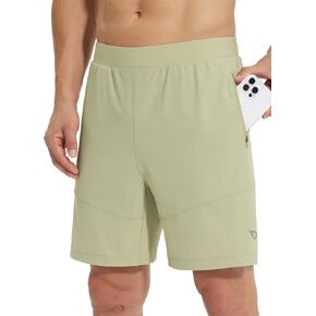 BALEAF Men's Mountain Bike Shorts Padded Loose-fit MTB Cycling Bicycle Lightweight Zipper Pockets UPF50+