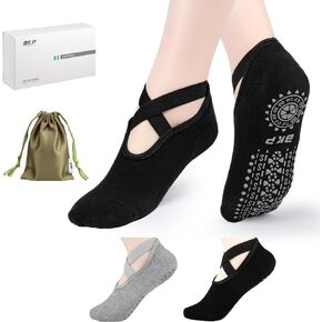 BKP Yoga Socks-Barefoot Non-slip Grip Socks For Women,Suitable For Pilates,Ballet,Plasticity,Dance,Home,Training