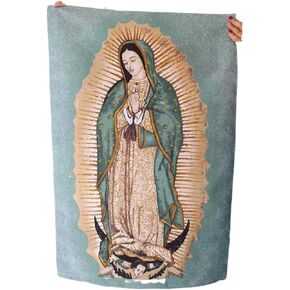 منديل فيرجن دي غوادالوبي معلق على الحائط، باندانا غوادالوبي العذراء، سيدة غوادالوبي، مناديل قماشية مكسيكية، وشاح مربع شال مكسيكي in Kuwait