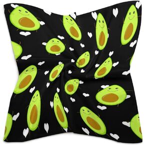 CHNLML Large Square Silk-like Bandana Hair Satin Head Scarf Handkerchief Gifts for Men Women 25"X 25"