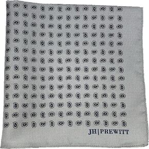 Jaret Hall Prewitt Pocket Square Steel Spirit