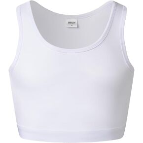 JARAZIN Chest Binder FTM for Women Cotton Elastic Pullover Half Breathable Breast Trans Binder Bra Tank Top