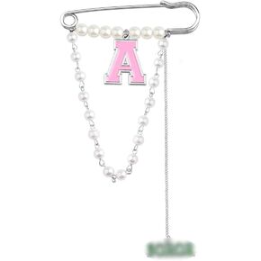 MYOSPARK Sorority Jewelry Pink and Green Sorority Brooch Pin Gift Sorority Bracelet for Women Girls Greek Sorority Paraphernalia Gift