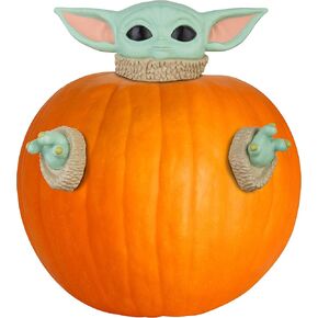 Gemmy Pumpkin Push Ins The Child Star Wars, Green in Kuwait
