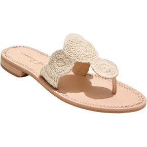 Jack Rogers Women's Jacks Crochet Sandals Flat