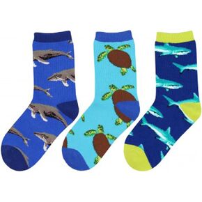 Socksmith Kid's Little Swimmers Socks 3 Pairs Pack