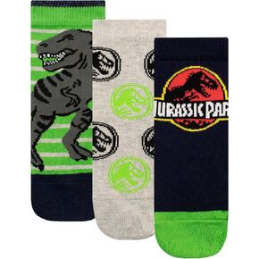 Jurassic Park Boys Socks Pack of 3