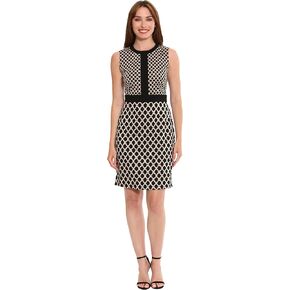 London Times Women's Polished Office Chic Menswear Colorblock Sheath in Saudi Arabia