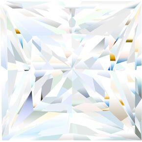Moissanite Stone, 1.0-6.0 carats Princess Cut Simulated Diamond Loose Gemstone GH Color VVS1 Clarity for Engagement Wedding Ring Pendant Necklace Earrings Jewelry Making with Certificate of Authenticity