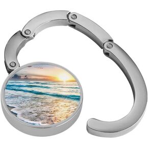 Sea Beach Purse Hanger Purse Hook for Table Foldable Handbag Storage Folding Decor Table Hook in Kuwait