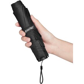 G4Free Travel Umbrella Compact Ultralight UPF 50+ UV Protection Umbrella Carbon Fiber Super Slim Small Mini Sun Umbrellas