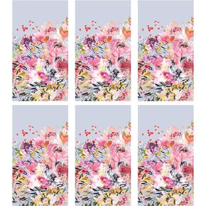 Hankies Pocket or Purse Tissue Packets Bundle of 6 (Wildflowers)