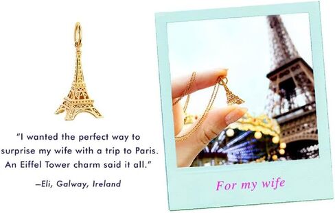 Eiffel Tower Travel Charm in Kuwait