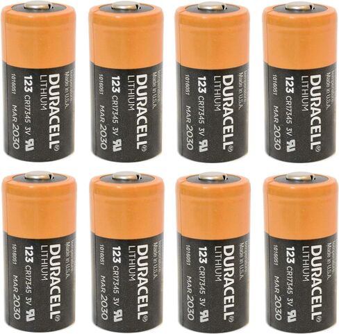 Duracell Ultra CR2 3v Lithium Photo Battery DL-CR2 8 Pack in Saudi Arabia
