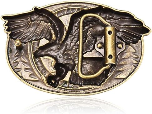 MASOP VOGU Men's Western Belt Buckles Longhorn Bull Belt Buckle American Cowboy Country Belts for Men in Saudi Arabia