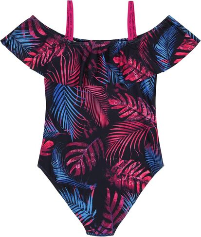 Calvin Klein Girls' One-Piece and Two-Piece Bikini Swimsuits with UPF 50+ Sun Protection, Quick Drying Bathing Suit in Saudi Arabia