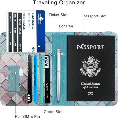 Travel Accessories Bundle: Passport Holder & Travel Money Belt in Saudi Arabia