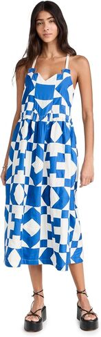 Sea Women's Tanya Patchwork Sleeveless Dress in Saudi Arabia