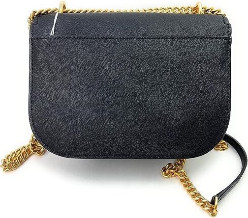 Tory Burch 147214 Emerson Black With Gold Hardware Leather Women's Adjustable Shoulder Bag in Saudi Arabia