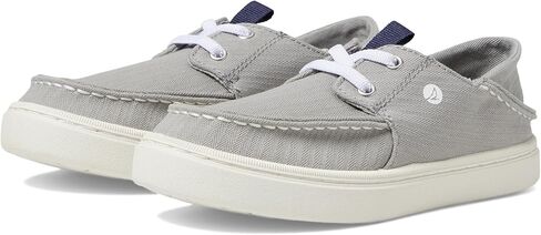دانتيل خارجي للأولاد من Sperry قابل للغسل (طفل صغير/طفل كبير) رمادي 6 طفل كبير M in Kuwait