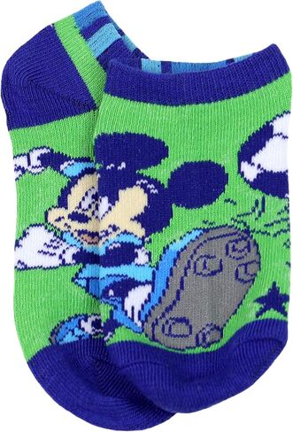 Disney Boy's Mickey Mouse 10 Pack No Show Socks in Saudi Arabia