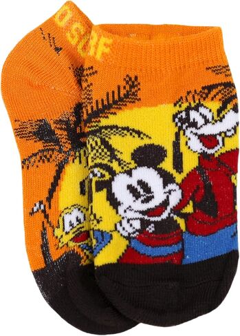 Disney Boy's Mickey Mouse 10 Pack No Show Socks in Saudi Arabia