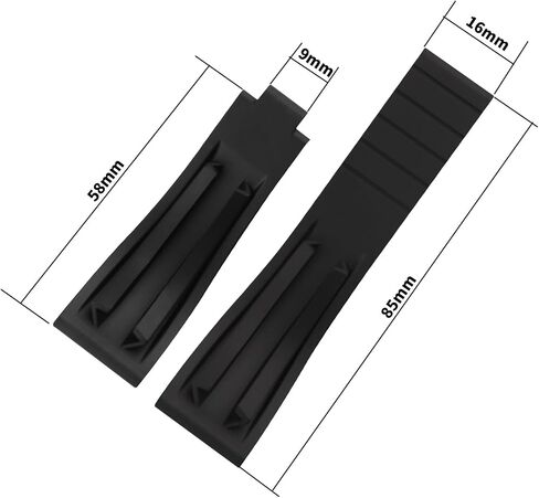 20mm Rubber Watch Band replacement for Rolex Daytona Submariner Yacht-Master GMT-Master Sea Dweller Air-King Datejust Day-Date Explorer Deployment Buckle Silicone Strap Wirstband accessories for Men and Women in Saudi Arabia