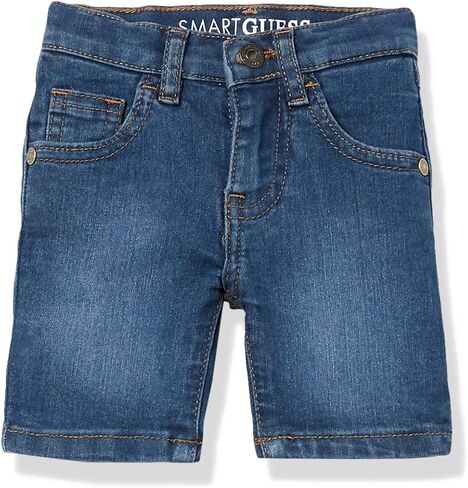 GUESS Boys' Organic Stretch Denim 5 Pocket Short in Saudi Arabia