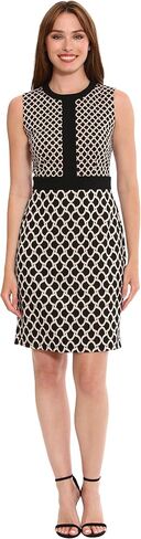 London Times Women's Polished Office Chic Menswear Colorblock Sheath in Saudi Arabia
