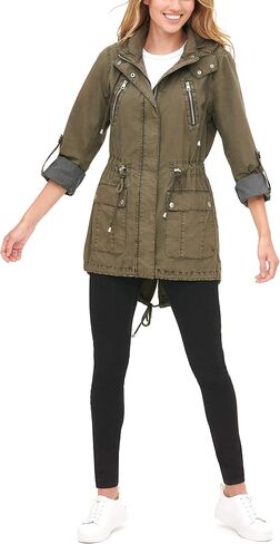 Levi's Women's Cotton Hooded Anorak Jacket (Standard & Plus Sizes) in Saudi Arabia