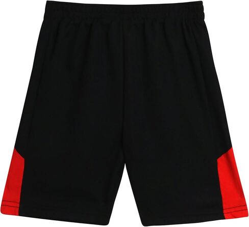 مجموعة شورتات رياضية للأولاد من Pro Athlete - تي شيرت أداء مكون من 4 قطع وشورتات رياضية - مجموعة ملابس رياضية صيفية للأولاد (2T-7) in Kuwait