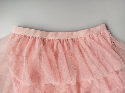 TONCHENGSD Women's Elastic Waist Tiered Layered Mesh Ballet Tulle Tutu Long Tiered Skirts in Saudi Arabia