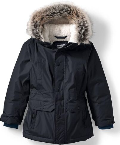 Lands' End Kids Expedition Parka Black Kids XX-Large in Saudi Arabia