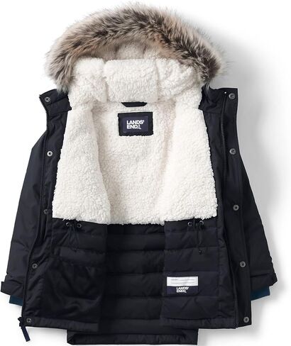 Lands' End Kids Expedition Parka Black Kids XX-Large in Saudi Arabia