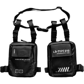 Fabric of the Universe Future Culture Cyberpunk Style Travel Bag Crossbody Backpack (SL-Type 201 Crossbody Bag)