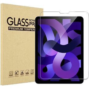 ProCase 2 Pack for iPad Air 5th 2022 / iPad Air 4th 2020 / iPad Pro 11 4th 2022/ 3rd 2021/ 2nd 2020/ 1st 2018 Screen Protector, Tempered Glass for 10.9 iPad Air 5 4 / iPad Pro 11" 4 3 2 1 Gen