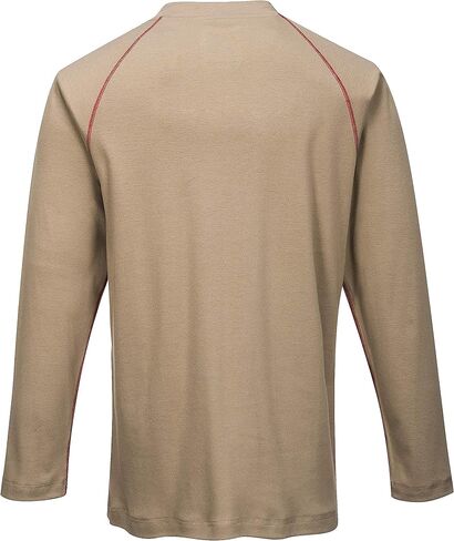Portwest FR01 Bizflame سويت شيرت مقاوم للهب برقبة دائرية، رمادي، 5X-Large in Kuwait