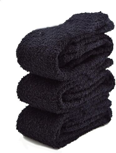 Womens Fuzzy Slipper Socks Knee High Soft Warm Cute Microfiber Cozy Fluffy Winter Gift Plush Christmas Socks in Kuwait