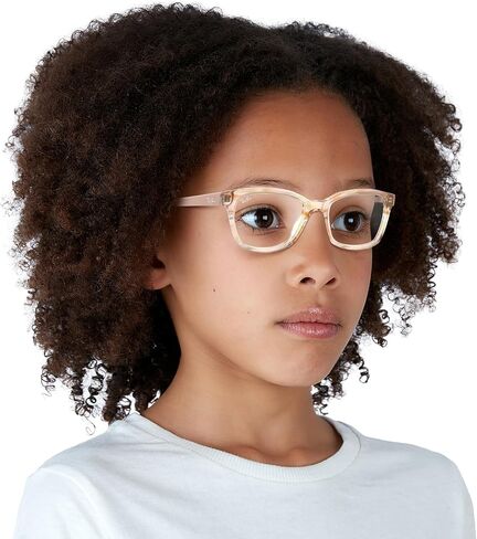 Ray-Ban Junior Ry1591 Square Prescription Eyeglass Frames, Striped Grey/Demo Lens, 48 mm in Saudi Arabia
