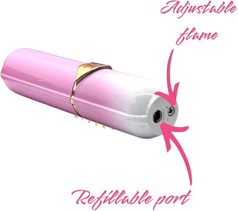 NIVEK Lipstick Lighter Kitty KT Cat Kawaii Cute Kuromi Melody Bunny Rabbit Collectable (Kuromi) in Saudi Arabia