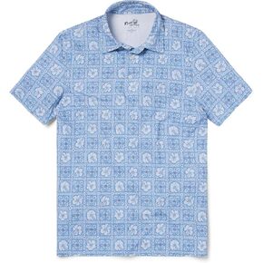 Reyn Spooner Men's Hawaiian Print Performance Polo