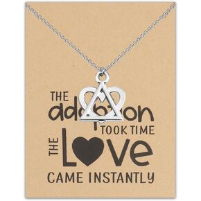 TGBJE Adoption Symbol Charm Bracelet Gotcha Day Bracelet Adoption Gifts Adoptive Jewelry Adoptive Mom Jewelry Foster Parent Thank You Gift